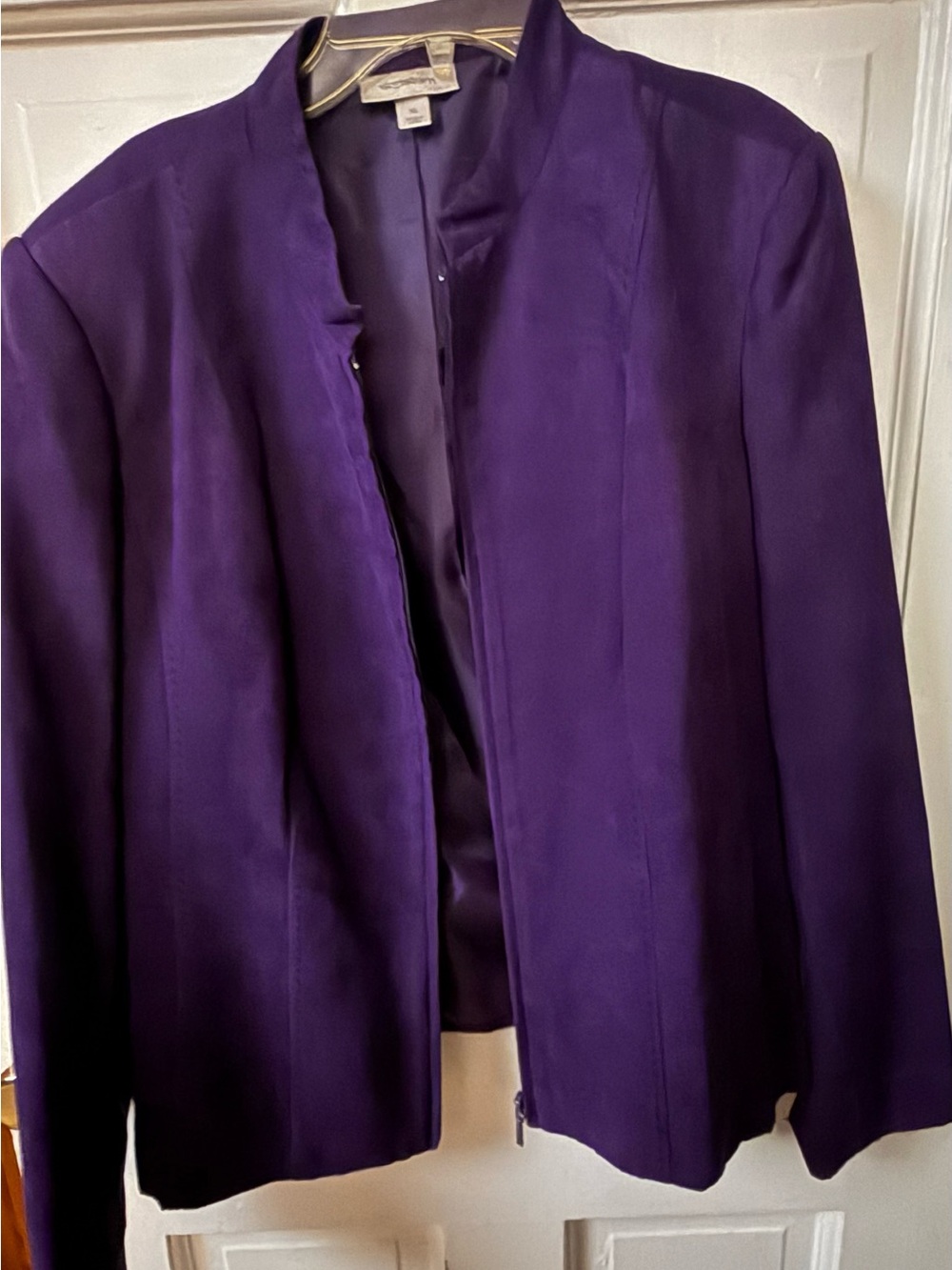 Dress Barn Purple Open-Front Women's Blazer Jacket